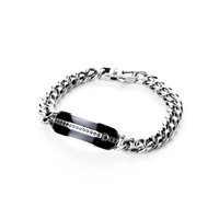 Pulsera 4US: Cesare Paciotti Hombre in Acero 4UBR0906 - 4UBR0906